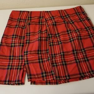 Plaid Skirt
